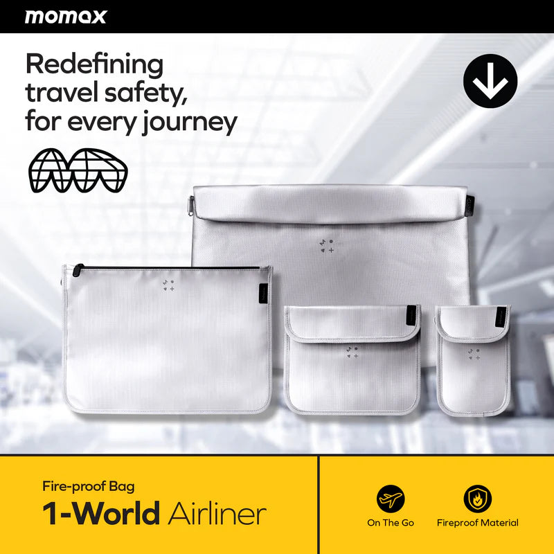 MOMAX 1-World Airliner 防火袋 [香港行貨]-DIGIBAL ONLINE