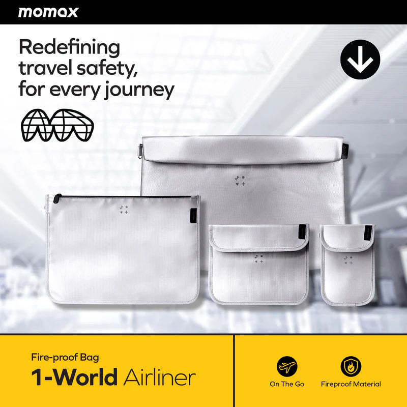 MOMAX 1-World Airliner 防火袋 [香港行貨]-DIGIBAL ONLINE
