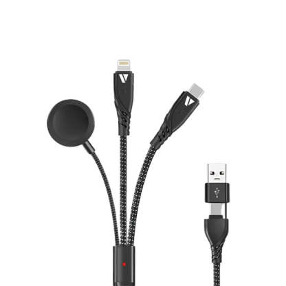 SUPERV 多功能線材5合1充電線(120CM) cc51【原裝行貨】-DIGIBAL ONLINE