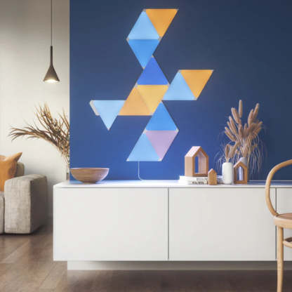 Nanoleaf Shapes Triangle Starter Kit 智能照明套裝 9件 三角形  香港行貨-DIGIBAL ONLINE