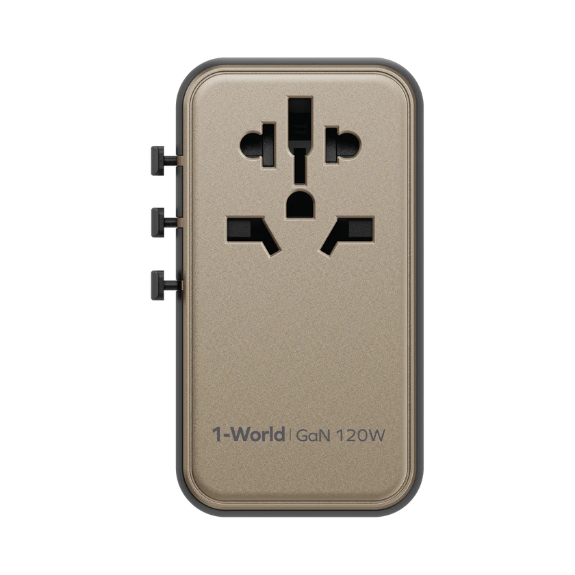 MOMAX 1-World 120W GaN Convenient Travel Socket [Hong Kong Genuine Goods] - DIGIBAL ONLINE