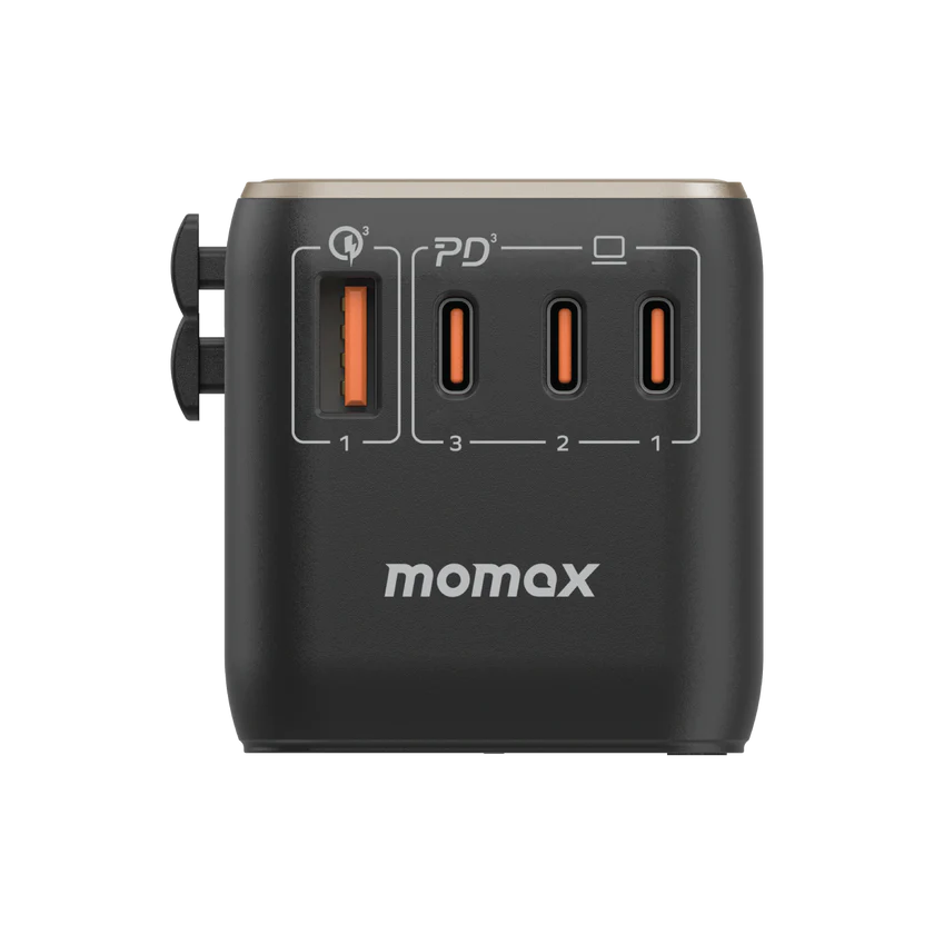 MOMAX 1-World 120W GaN Convenient Travel Socket [Hong Kong Genuine Goods] - DIGIBAL ONLINE