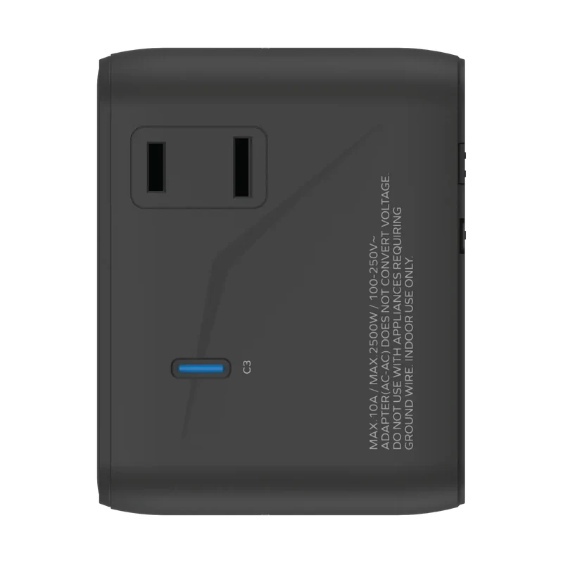 MOMAX 1-WORLD² 70W 雙 AC 五 USB GaN 全球轉換插座 [香港行貨]-DIGIBAL ONLINE