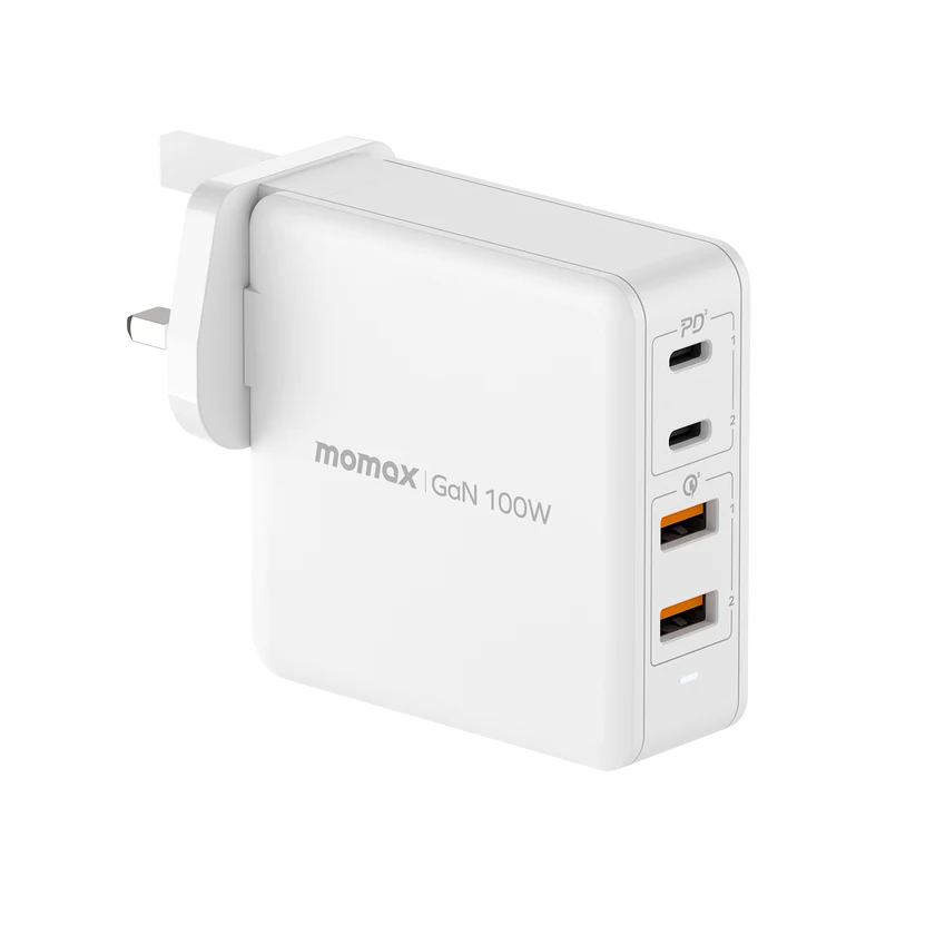 MOMAX ONE PLUG GaN 100W 四輸出快速充電器 [香港行貨]-DIGIBAL ONLINE