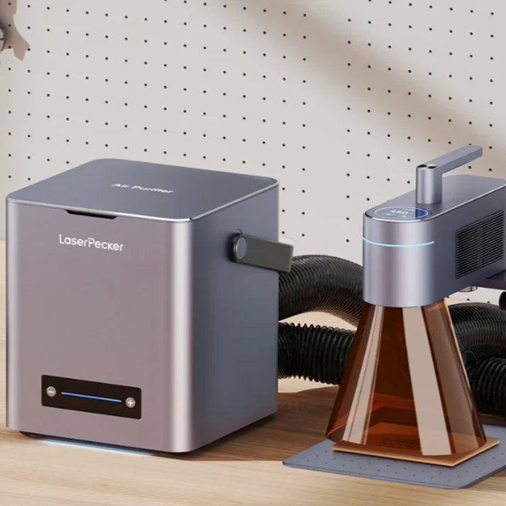 LaserPecker 桌上型空氣清新機｜高效四重過濾｜99.97% 淨化率-DIGIBAL ONLINE