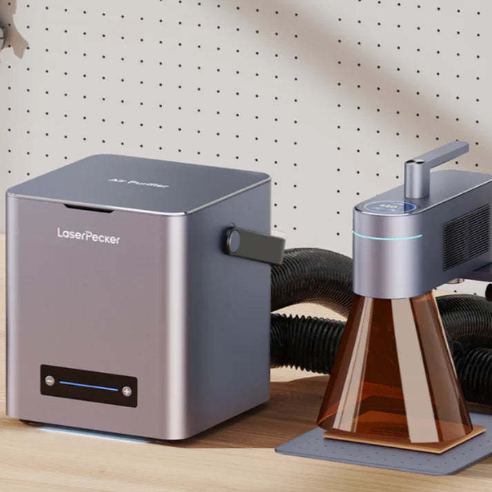 LaserPecker 桌上型空氣清新機｜高效四重過濾｜99.97% 淨化率-DIGIBAL ONLINE