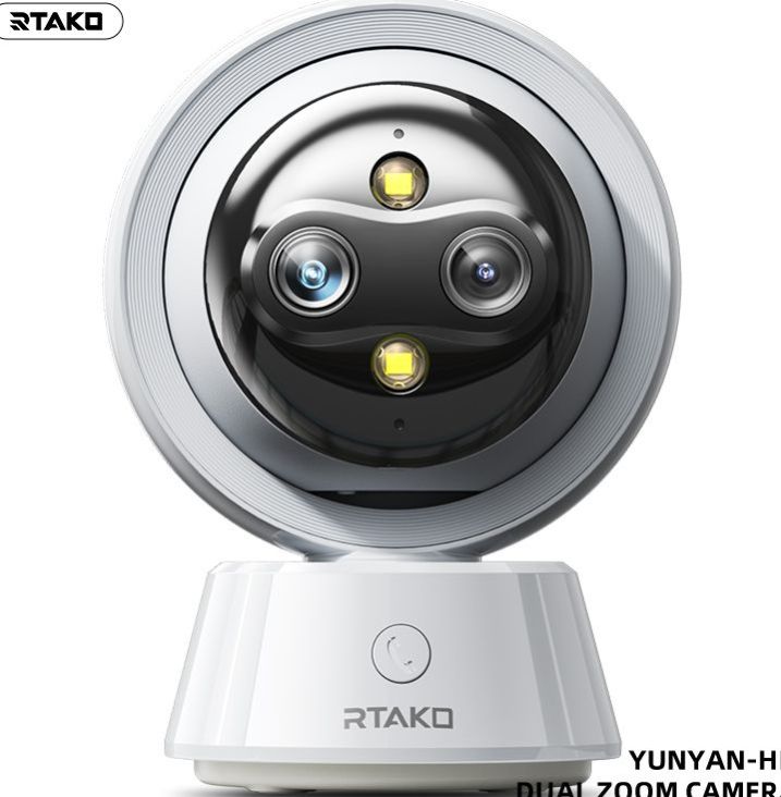 RTAKO 3K 1440p Pan & Tilt 雙鏡智能室內攝影機  [香港行貨]-DIGIBAL ONLINE