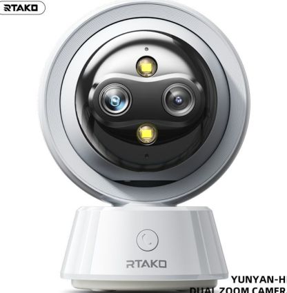 RTAKO 3K 1440p Pan & Tilt 雙鏡智能室內攝影機  [香港行貨]-DIGIBAL ONLINE