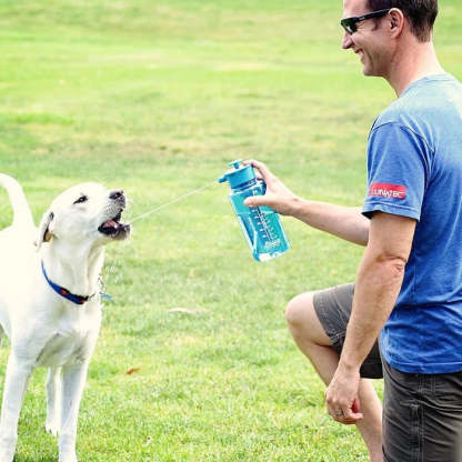 美國 Lunatec Aquabot Water Bottle 壓力噴射水樽 [香港行貨]-DIGIBAL ONLINE