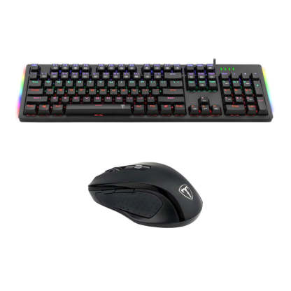 [組合優惠] T-DAGGER T-TGWM100 無線滑鼠 +  T-DAGGER T-TGK-312 104鍵機械鍵盤(青軸 - BLUE SWITCH) [香港行貨]-DIGIBAL ONLINE