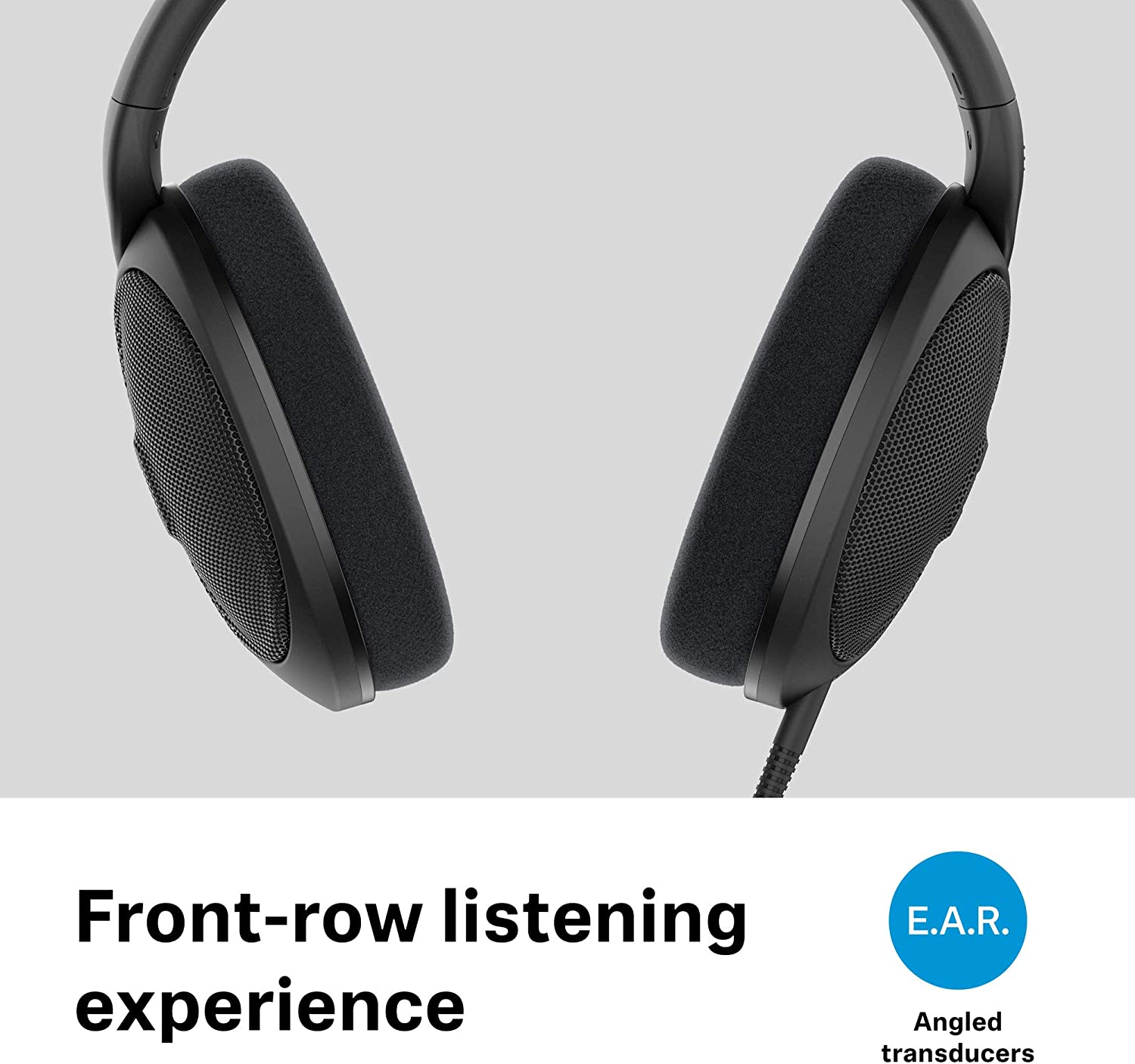  Sennheiser HD 560S Open-Back Headphones | 6Hz–38kHz・Neutral Tuning・Entry-Level Audiophile 