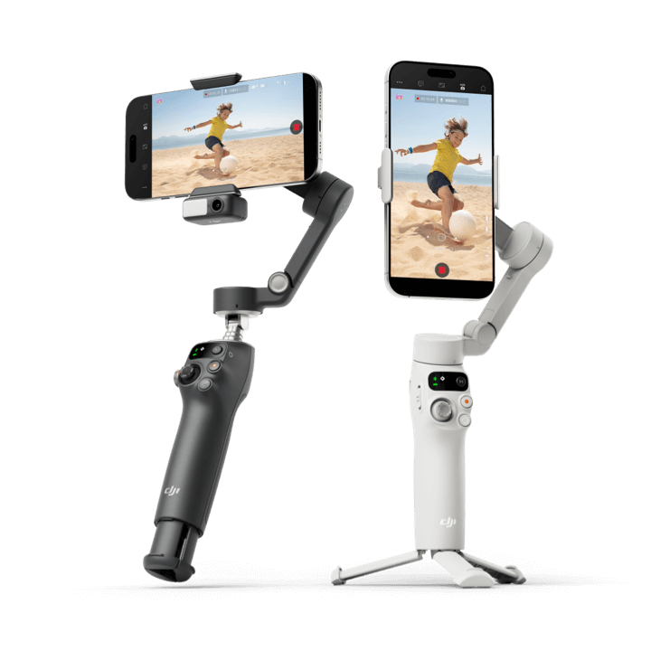  DJI Osmo Mobile 7 Lightweight Follow Smartphone Stabilizer Handheld Gimbal Camera (CM-DOM7) [Hong Kong Genuine Stock] 