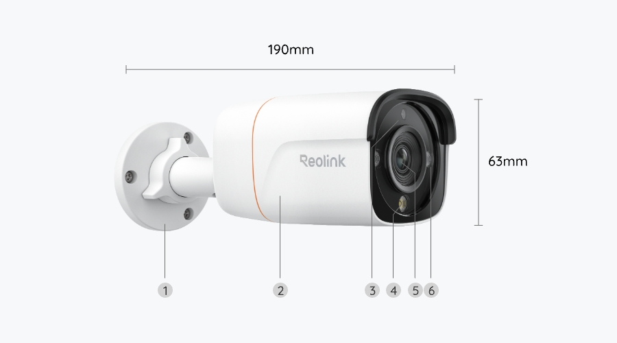 Reolink RP-PCB12M 12MP WiFi Network Camera