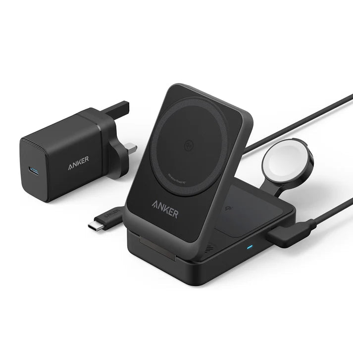 Anker MagGo Wireless Charging Station (15W, Foldable 3 - in - 1) 三合一充電器 [香港行貨] - DIGIBAL ONLINE13