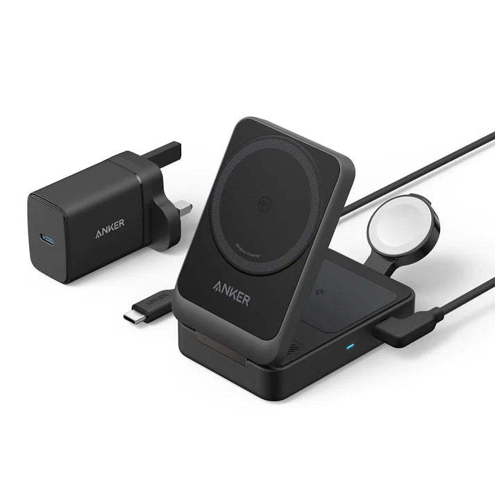 Anker MagGo Wireless Charging Station (15W, Foldable 3 - in - 1) 三合一充電器 [香港行貨] - DIGIBAL ONLINE13