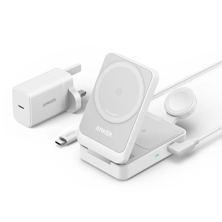 Anker MagGo Wireless Charging Station (15W, Foldable 3 - in - 1) 三合一充電器 [香港行貨] - DIGIBAL ONLINE4