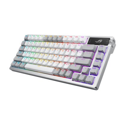 ASUS ROG Azoth 無線機械遊戲鍵盤 白色 (Snow軸) [香港行貨] - DIGIBAL ONLINE9