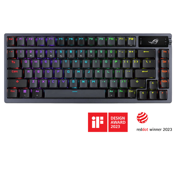 ASUS ROG Azoth 無線機械遊戲鍵盤 白色 (Snow軸) [香港行貨] - DIGIBAL ONLINE1