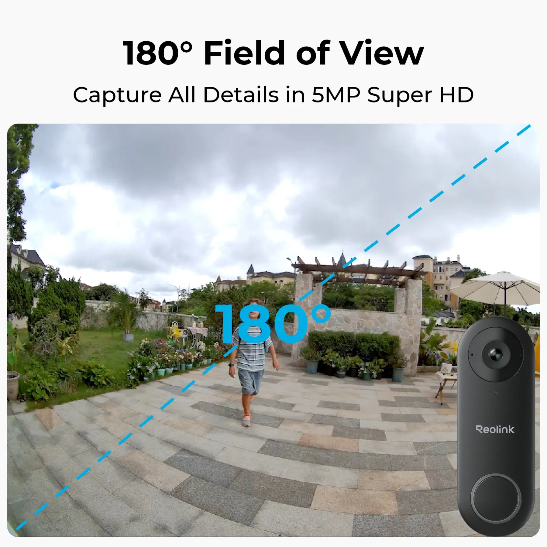 Reolink Video Doorbell WiFi 全無線智能門鐘+門鈴攝錄機 [香港行貨]
