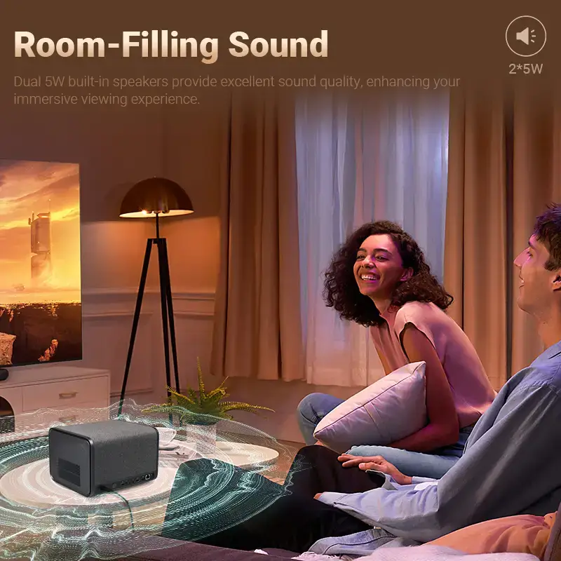 Image of DIGIBAL N5W 1080P全高清投影機 [一年保養] | Netflix 授權 | WhaleOS | 600ANSI | 2000:1 對比