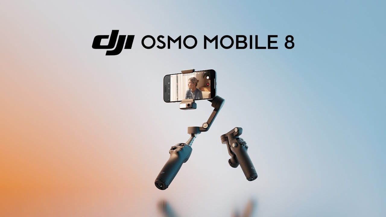 DJI Osmo Mobile 8 全場景精準跟拍手機穩定器（CM-DOM8）[香港行貨]