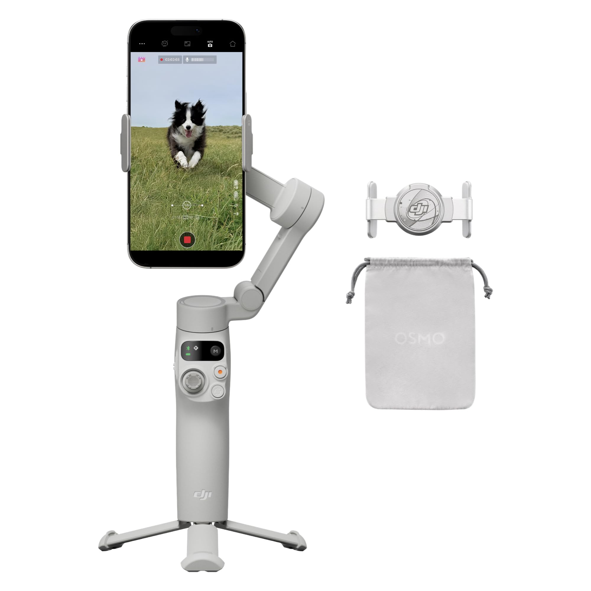 DJI Osmo Mobile 7 輕快跟拍手機穩定器（CM-DOM7）[香港行貨]