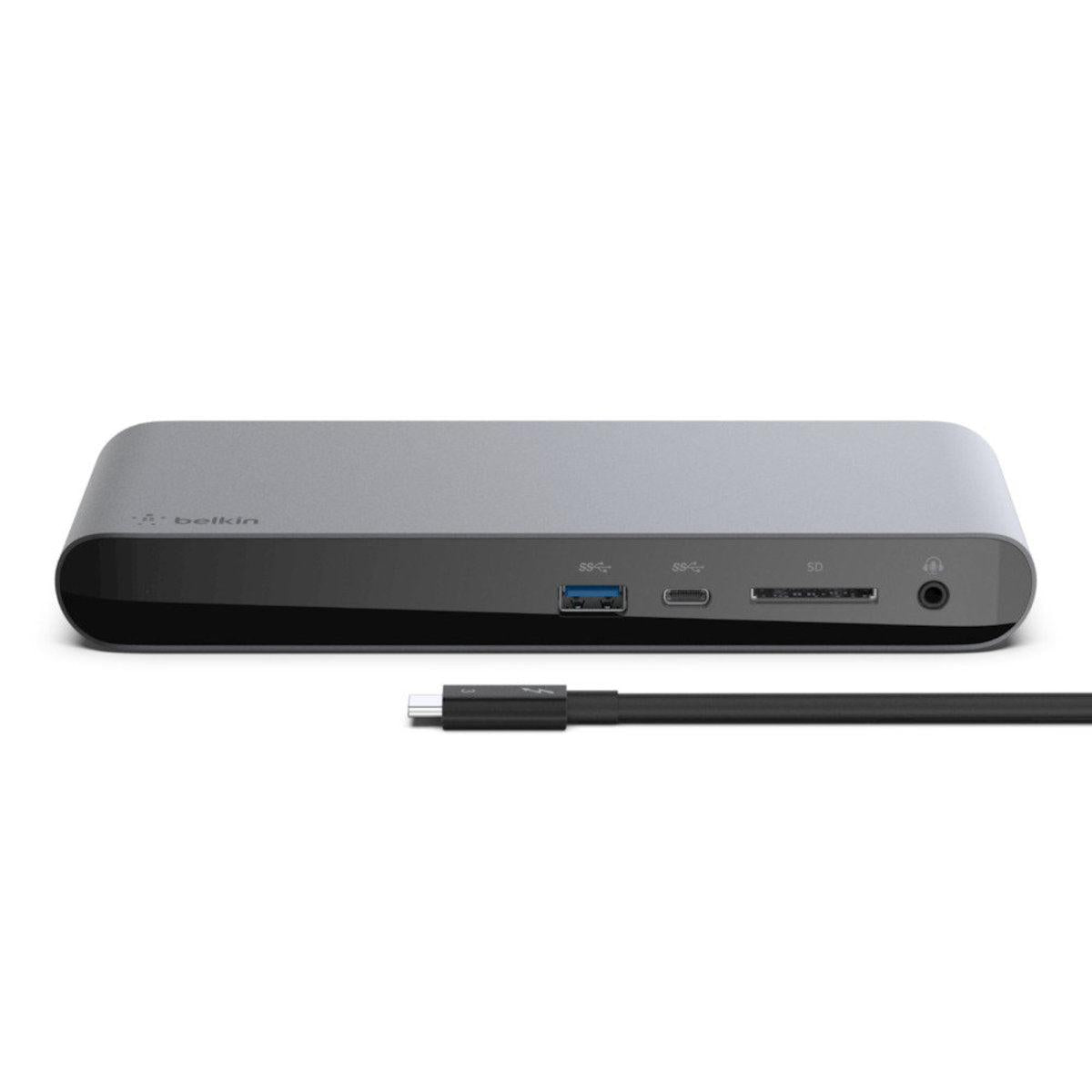 Belkin Thunderbolt 3 Dock Pro 多功能分插工作站連0.8m 線 [F4U097] [香港行貨] - DIGIBAL ONLINE
