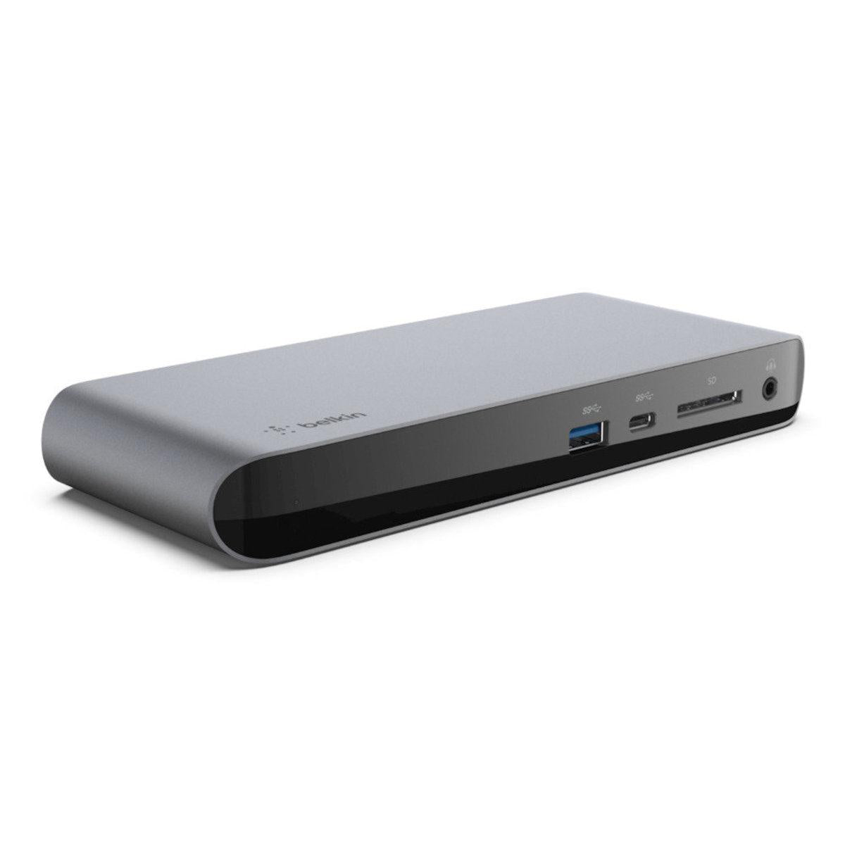 Belkin Thunderbolt 3 Dock Pro 多功能分插工作站連0.8m 線 [F4U097] [香港行貨] - DIGIBAL ONLINE