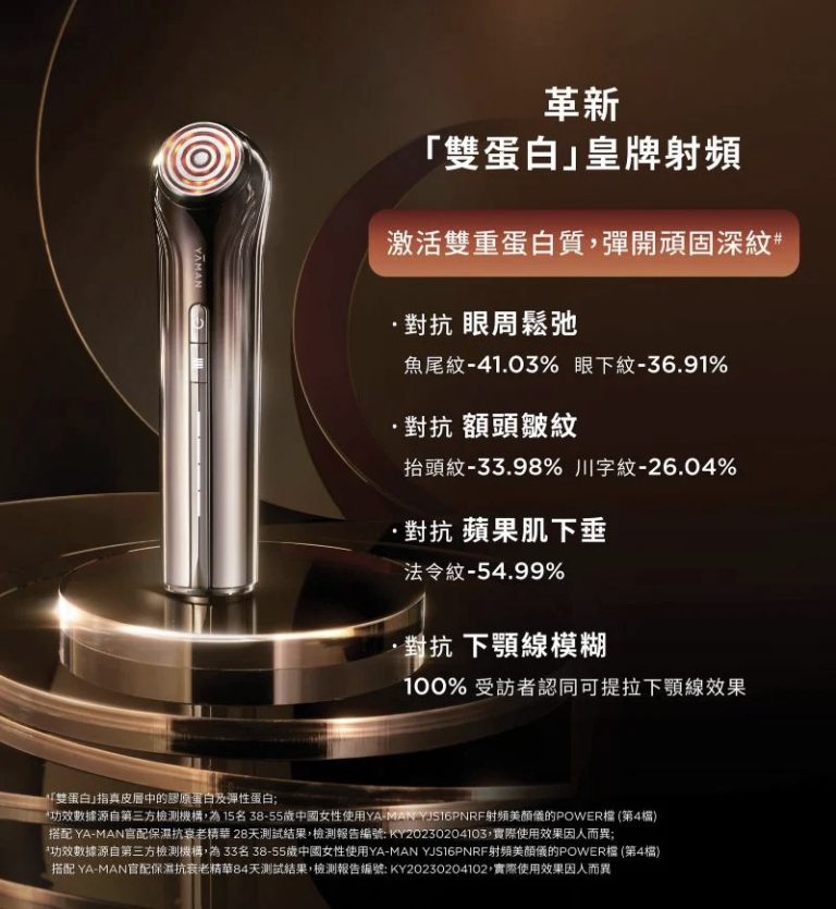 YA-MAN 雅萌 Bloom 6 抗衰老雙蛋白美顏儀 [香港行貨]