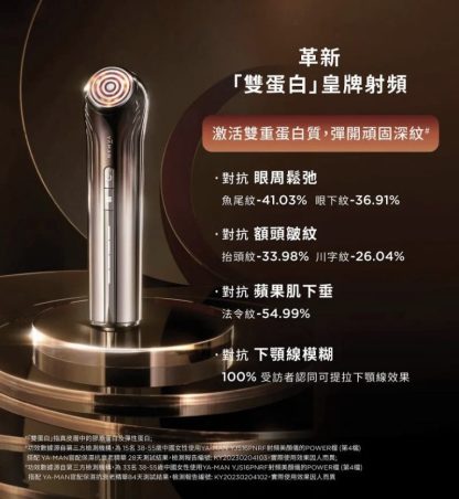 YA-MAN 雅萌 Bloom 6 抗衰老雙蛋白美顏儀 [香港行貨]