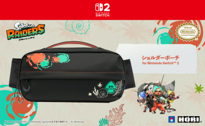 HORI 斜挎手拎兩用包《斯普拉遁 塗擊隊》系列 for Nintendo Switch™ 2（CG-HOR244A）[香港行貨]
