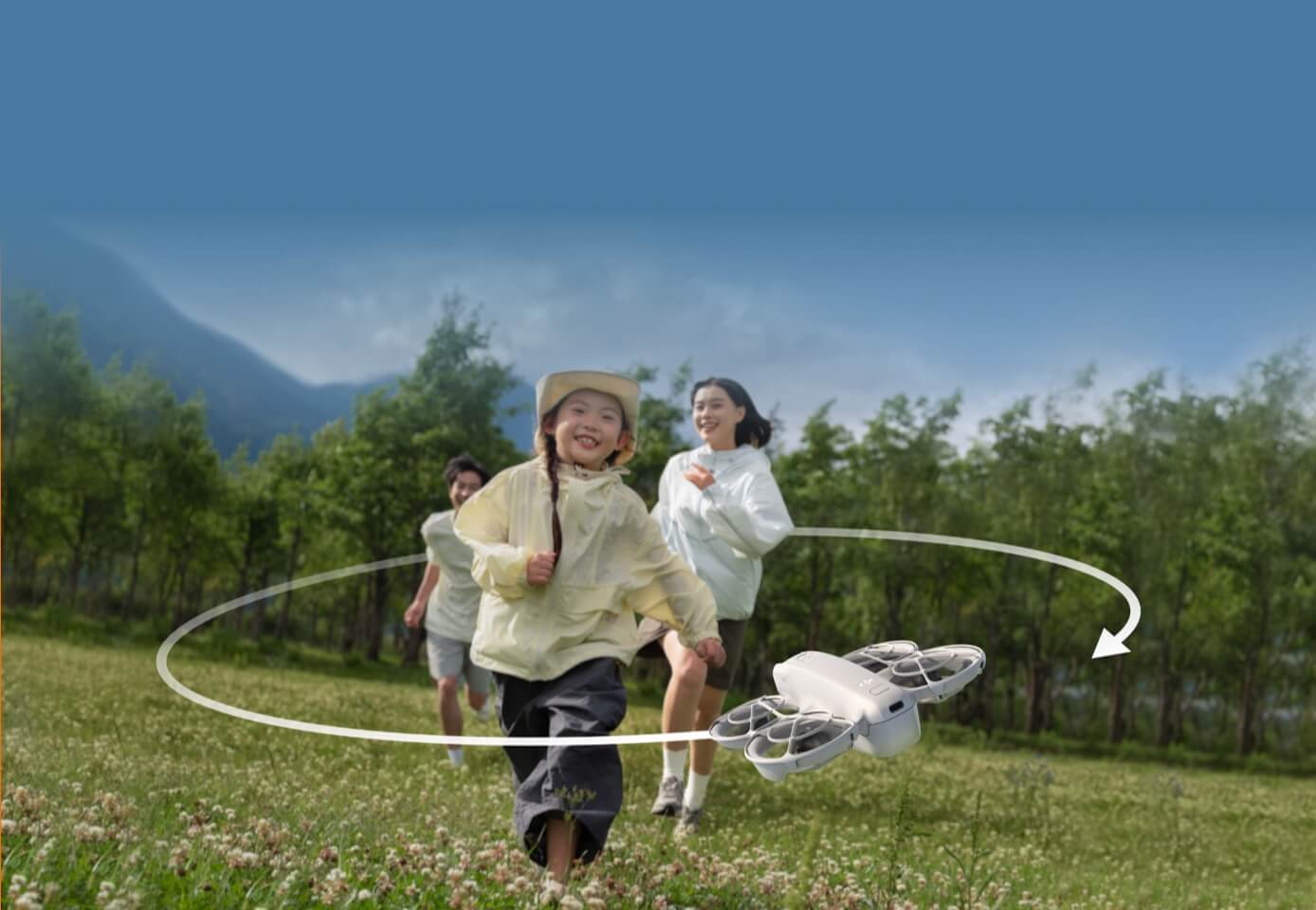  DJI Neo Drohnenkamera - Bewegungssteuerung Flugset Drohne (CM-DNEOMF) [Hongkong Originalware] 
