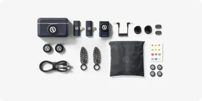 Hollyland LARK M2 Combo Wireless Microphone 一拖二無線咪 [香港行貨]
