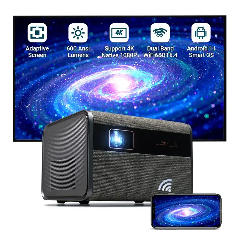 Image of DIGIBAL N5W 1080P全高清投影機 [一年保養] | Netflix 授權 | WhaleOS | 600ANSI | 2000:1 對比