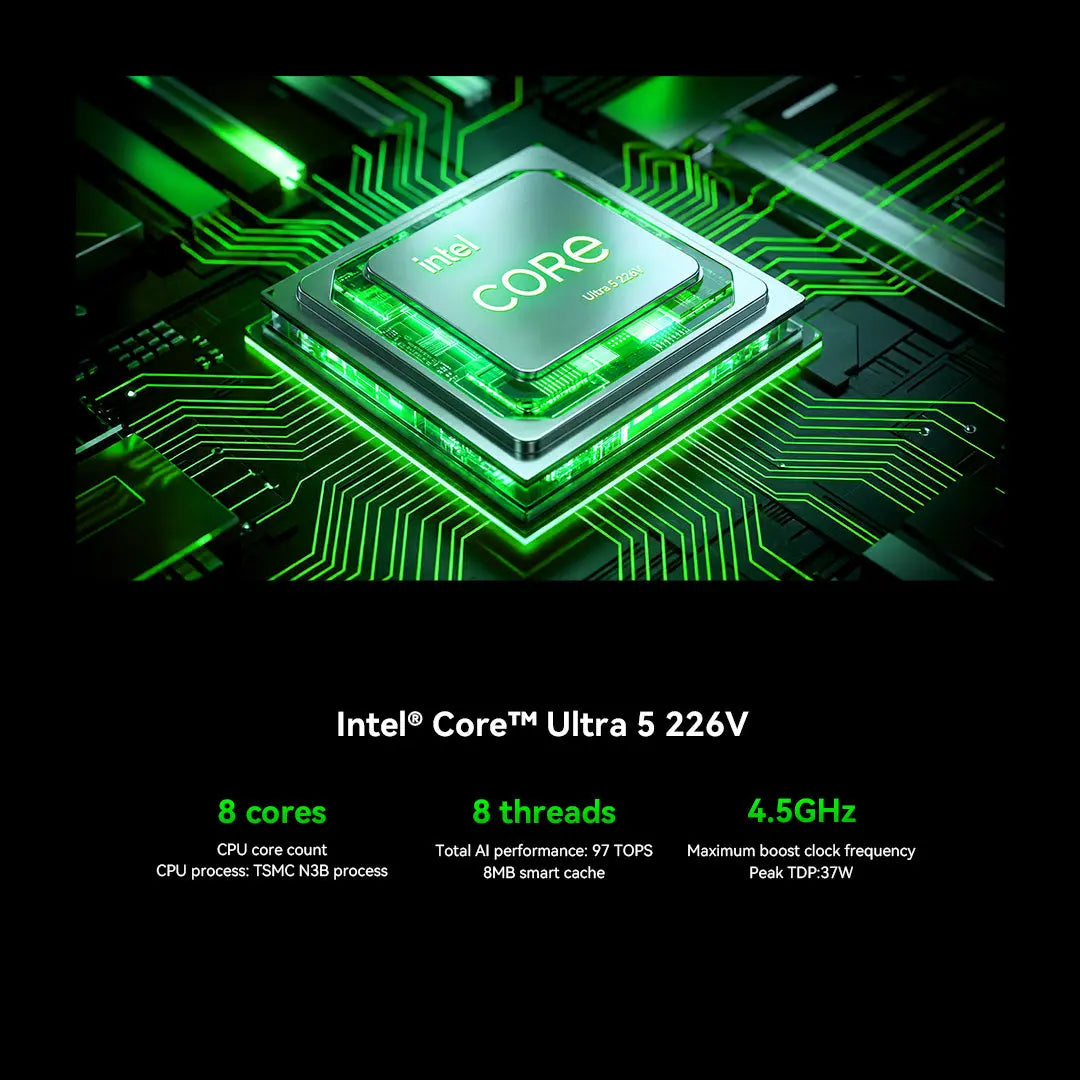 GMKTEC NucBox K17 Intel Core Ultra 5 226V Mini Computer (CS-GNBK17) [Hong Kong Genuine Product]