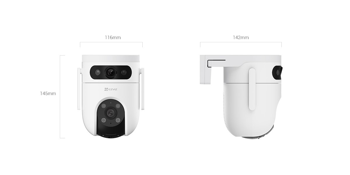 EZVIZ H9C DUAL 5MP 戶外防水智能攝錄機（CS-H9c-R100-8G55WKFL）[香港行貨]