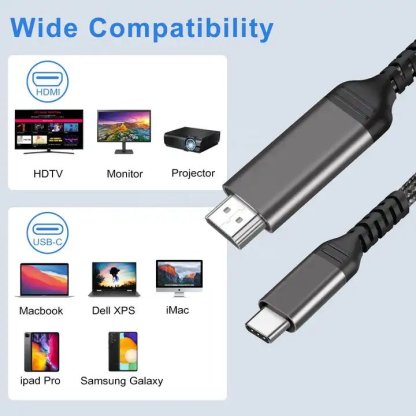 DIGIBAL ONLINE - USB - C To 4K 60Hz HDMI CABLE [一年保養] - DIGIBAL ONLINE6