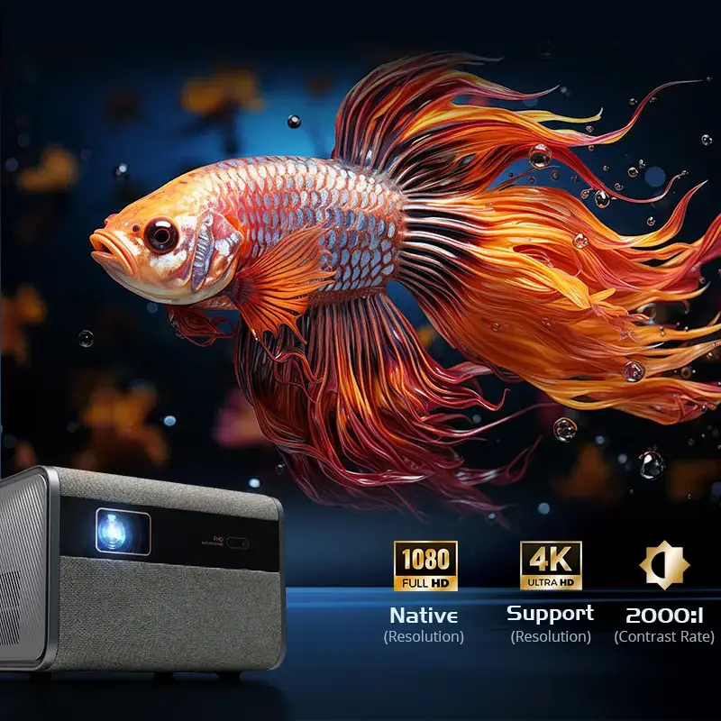 Image of DIGIBAL N5W 1080P全高清投影機 [一年保養] | Netflix 授權 | WhaleOS | 600ANSI | 2000:1 對比