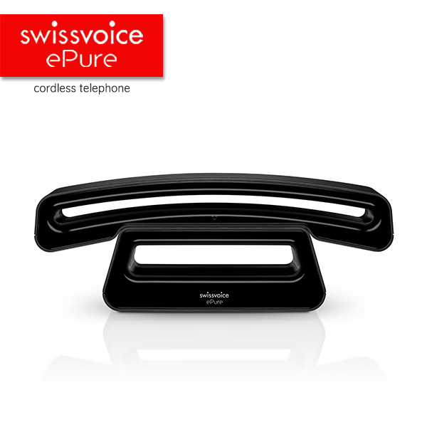 SwissVoice ePure 第二代無線DECT家居座機｜低輻射設計｜12小時通話｜免持通話｜復古極簡造型｜香港計 [香港行貨]