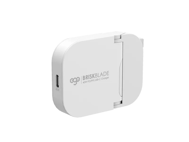 EGO 40W 刀鋒 Brisk Blade 氮化鎵摺疊充電器 [香港行貨] - DIGIBAL ONLINE1
