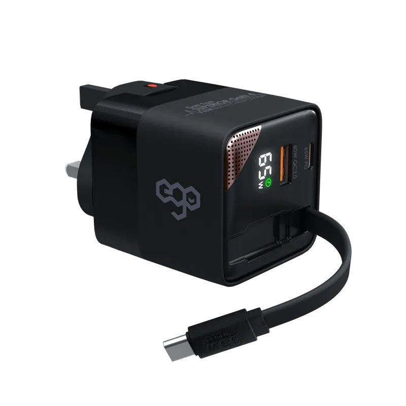 EGO 65W SUPERIOR GaN 4 充電器 連旅行充電頭 [香港行貨] - DIGIBAL ONLINE1