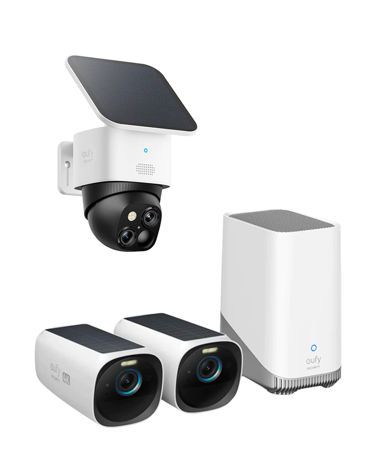 EUFY S330 eufyCam4K 無線家居安全攝影系統套裝(2 - Cam Kit) + Eufy Security SoloCam S340 [香港行貨] - DIGIBAL ONLINE1
