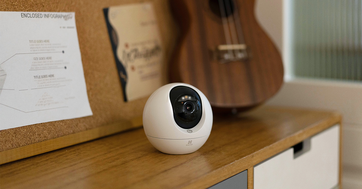  EZVIZ C6C 8MP 360° PT Smart Camera (CS-C6c-R100-8G8WF) [Genuine HK Stock] 