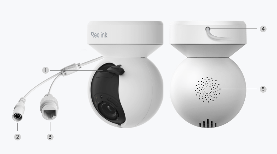 Reolink E1 Outdoor 5MP WiFi Webcam