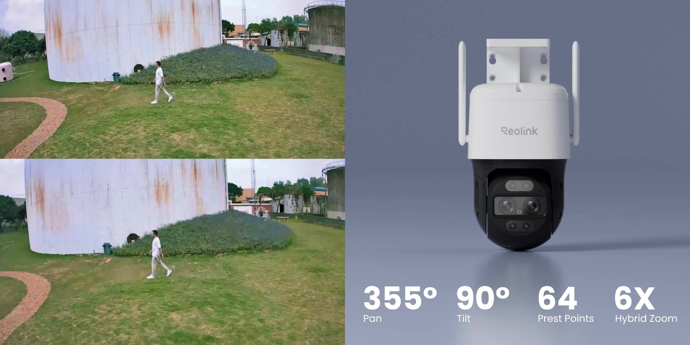 Reolink TrackMix WiFi 8 Megapixel WiFi Network Camera