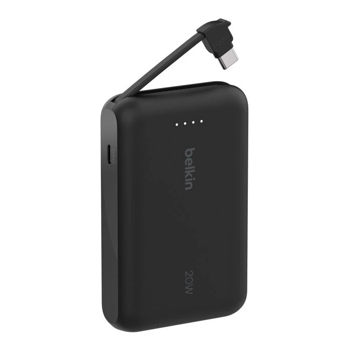 BELKIN BoostCharge Power Bank 10K with Integrated Cable 產品圖