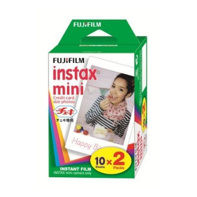 FUJIFILM Instax Mini Instant Film 即影即有菲林相紙 (20片) (白邊框孖裝) - DIGIBAL ONLINE1