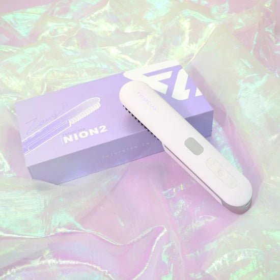 Future Lab Nion 2 水離子燙髮梳(第二代) - 特別限定色 - 薰衣草紫 [香港行貨] - DIGIBAL ONLINE2