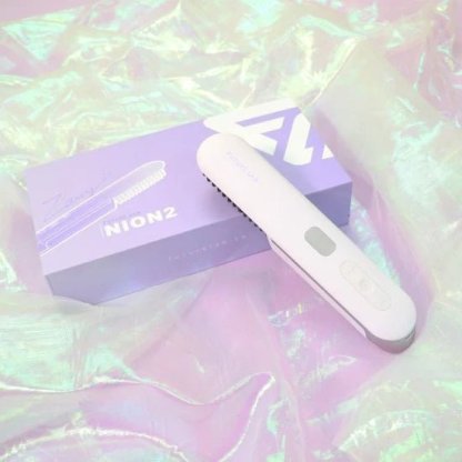 Future Lab Nion 2 水離子燙髮梳(第二代) - 特別限定色 - 薰衣草紫 [香港行貨] - DIGIBAL ONLINE2