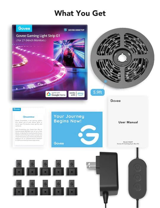 Govee Gaming Light Strip G1 (27 - 34 inch) - H6609 [香港行貨] - DIGIBAL ONLINE3